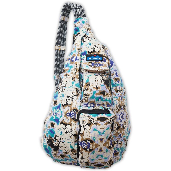 kavu floral rope bag